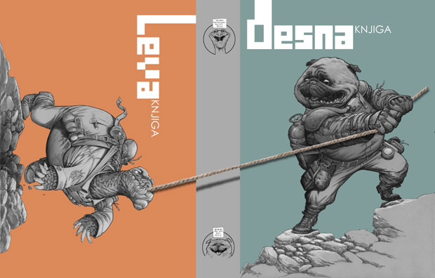 Подухват мајстора стрипа Алексе Гајића и Маконда: Лева и десна књига